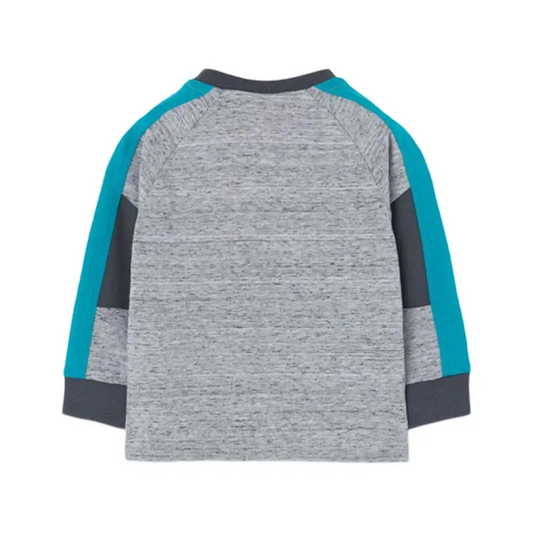 Maglietta simpatica grigia per Bambino da 18mesi a 8anni Boboli 319081 - OOPS by BabyBimbo 0-16