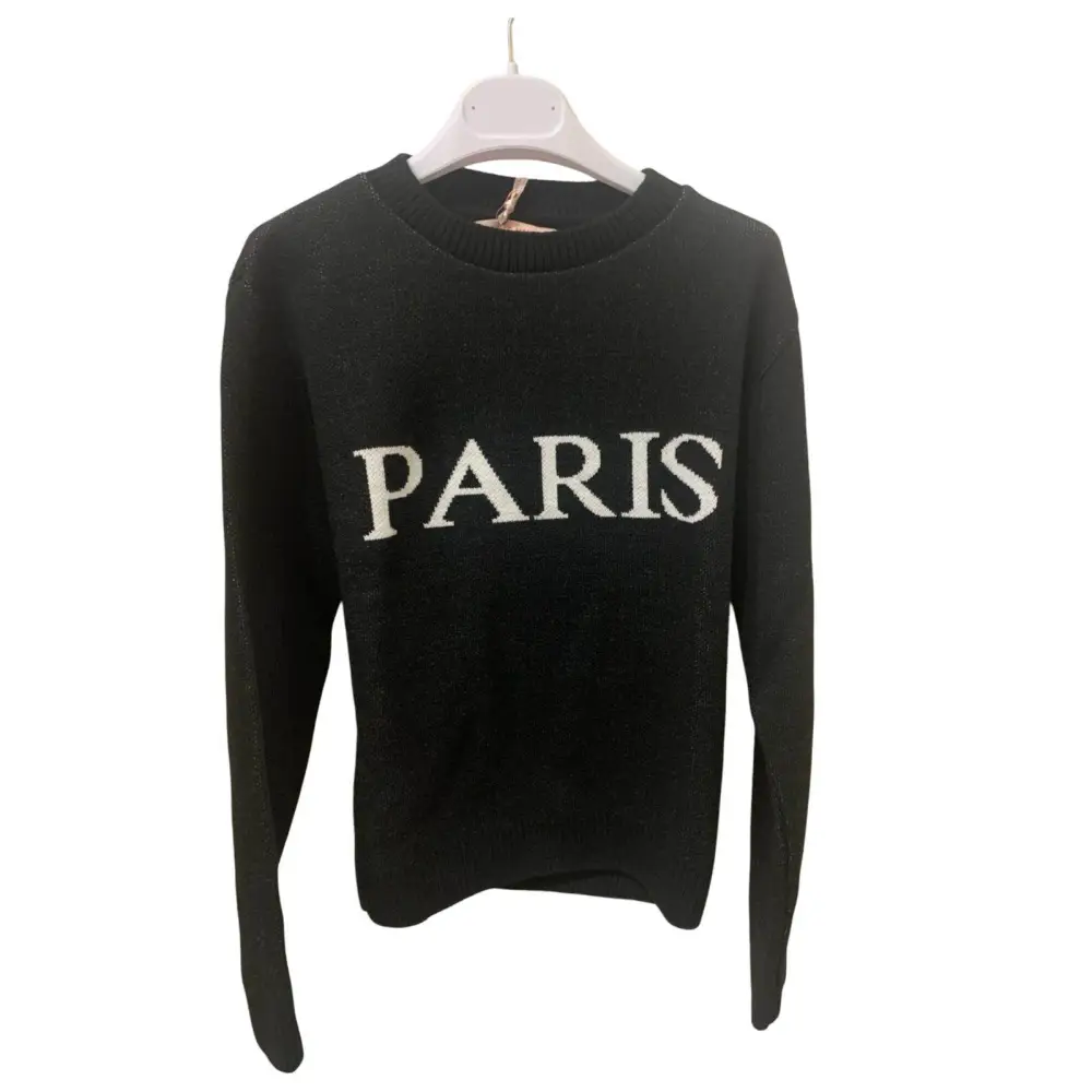 Maglione Bianco/Nero per Ragazza da 8anni a 16anni Paris Hilton PHJSM4330 - OOPS by BabyBimbo 0-16