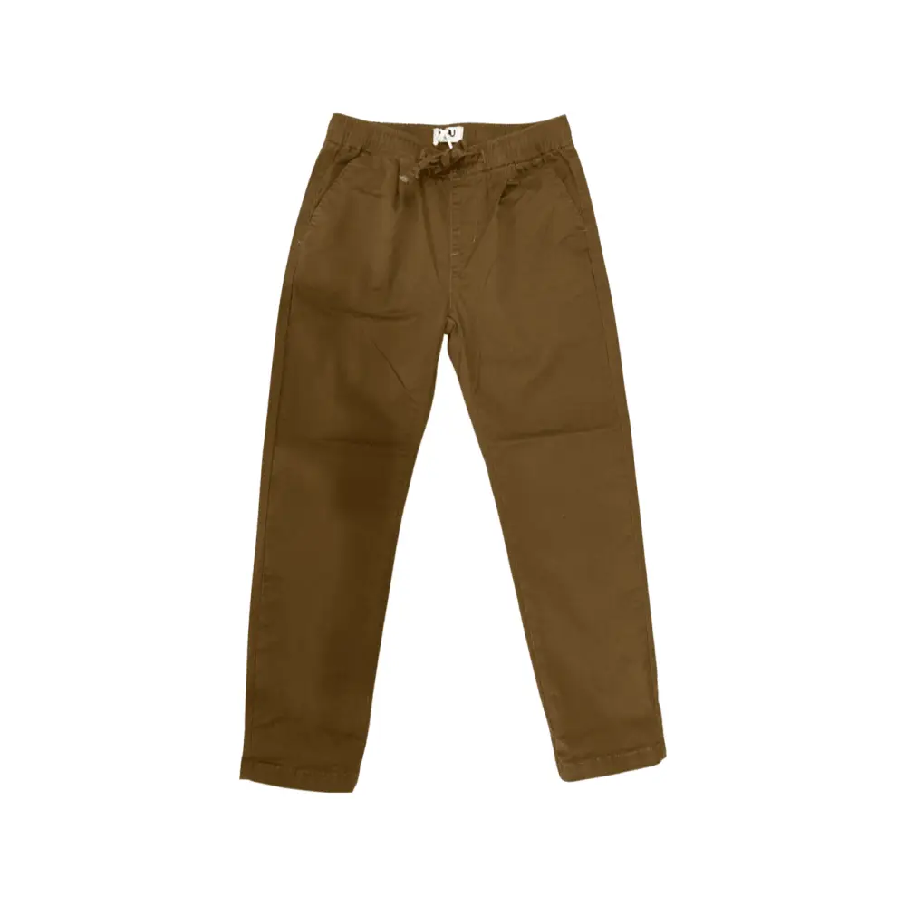 pantaloni bruciato ragazzo 8-16 anni pantalone Y Clu casual vita elasticizzata con coulisse e gamba dritta