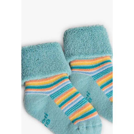 Pack di due paia di calzini per i neonati in giallo Boboli 199009 - OOPS by BabyBimbo 0-16