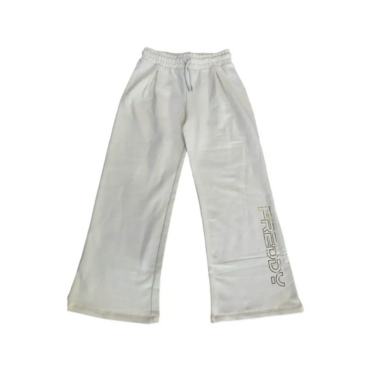 Pantalone largo ecru per Ragazza da 8 a 16 anni FREDDY FR1862 - OOPS by BabyBimbo 0-16
