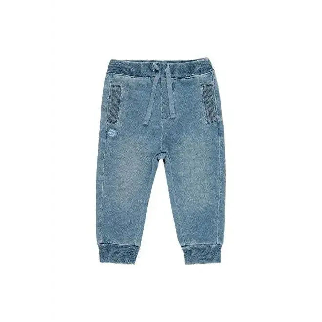 Pantalone morbidi effetto denim per Bambino da 12mesi a 8anni Boboli 390248Bleach - OOPS by BabyBimbo 0-16