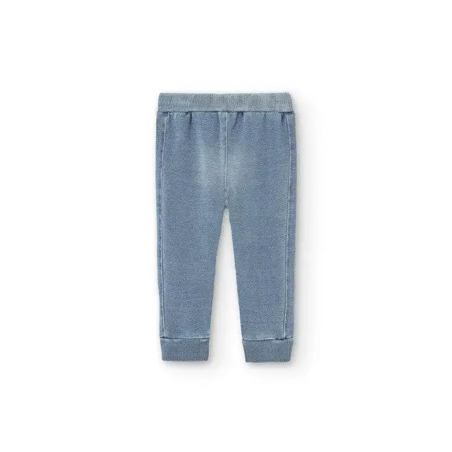 Pantalone morbido stretch effetto jeans per Bimbo Boboli 318136 - OOPS by BabyBimbo 0-16