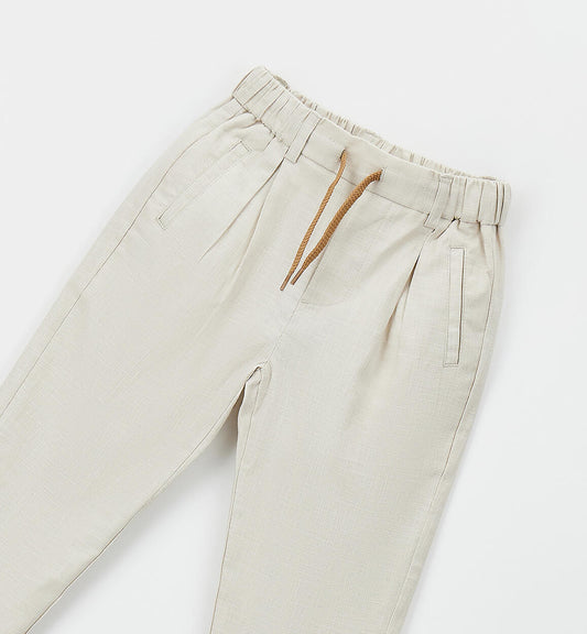 Pantaloni da bambino lino Sarabanda - OOPS by BabyBimbo 0-16