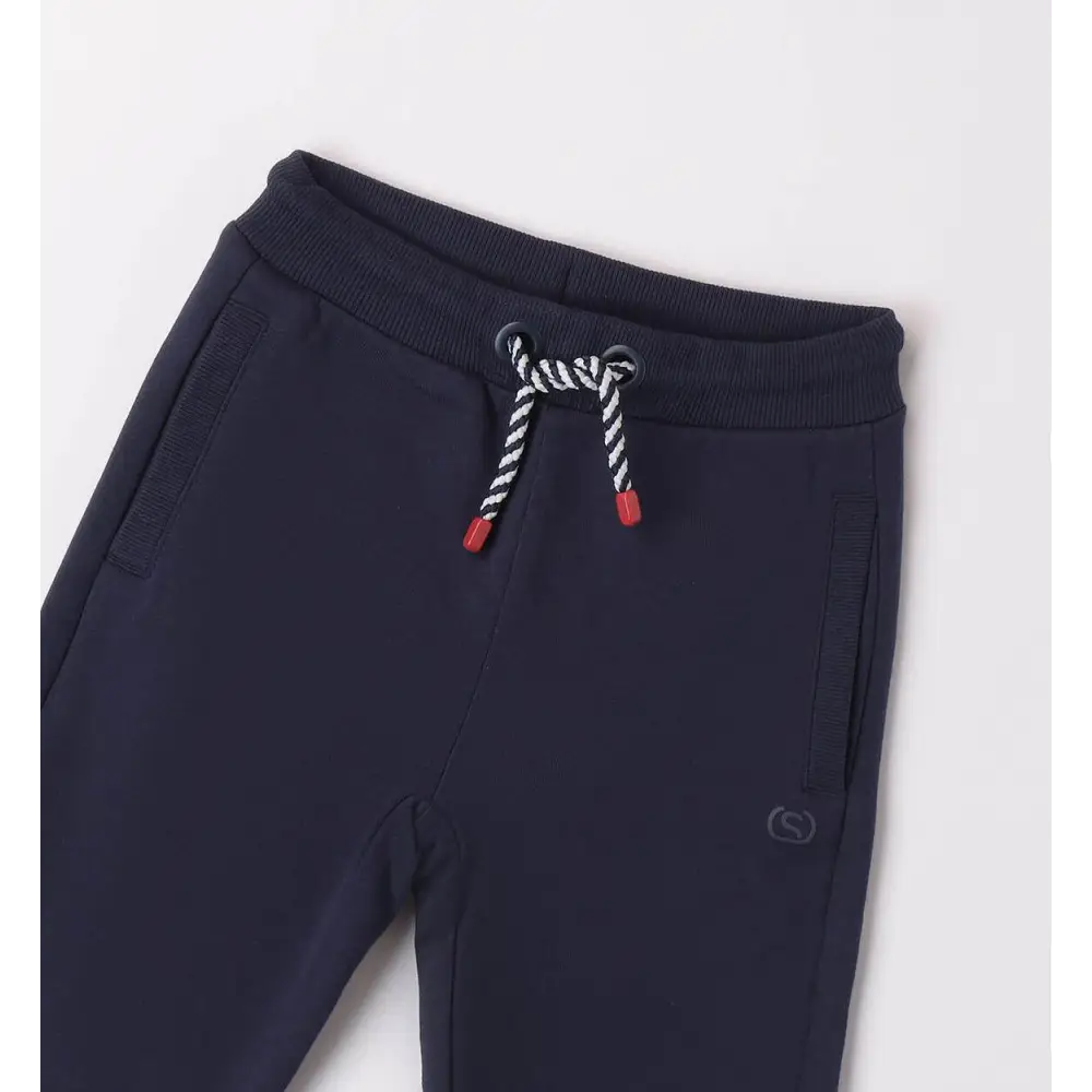 Pantaloni tuta Blu morbidi per Bimbo Sarabanda 8050 B830 - OOPS by BabyBimbo 0-16