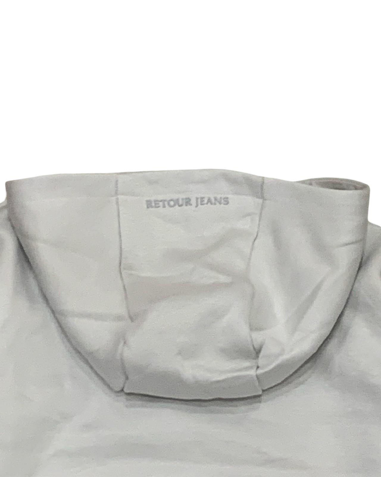Felpa cappuccio ragazzo ghiaccio di Retour Jeans con design elegante e moderno