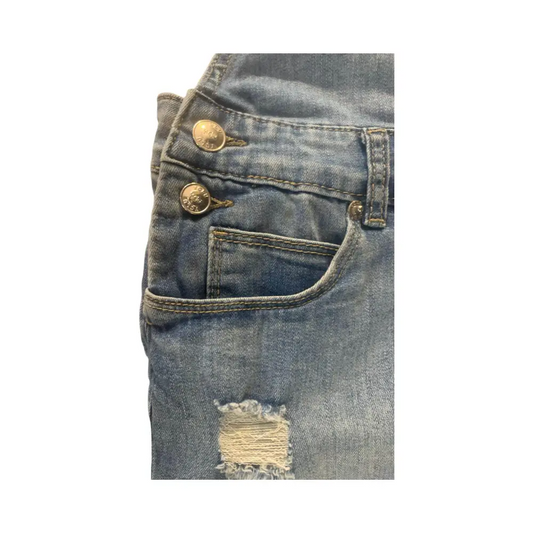 Salopette Denim per Bimba 16anni Y-clù Y13110 - OOPS by BabyBimbo 0-16