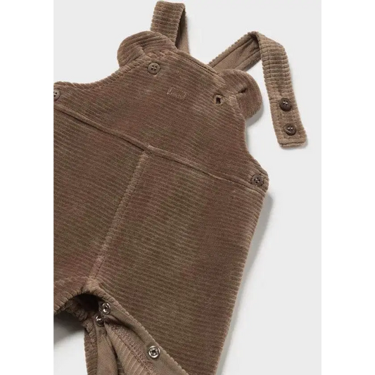 Salopette orecchie velluto a costine neonato 0-18mesi Mayoral 2630 - OOPS by BabyBimbo 0-16