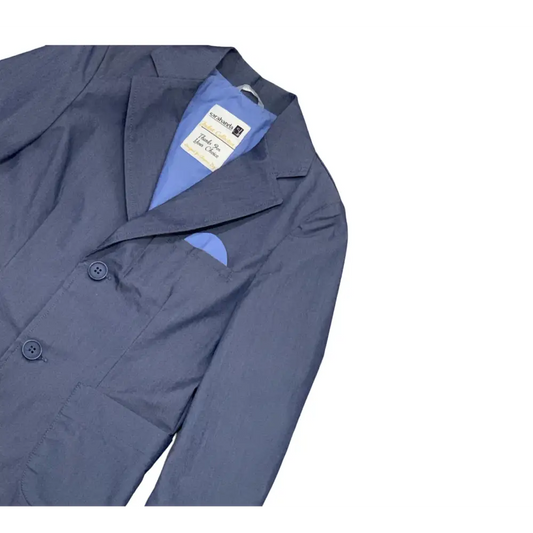 GIACCA ELEGANTE BLU PER BAMBINO SARABANDA con taschino e bottoni abbottonati