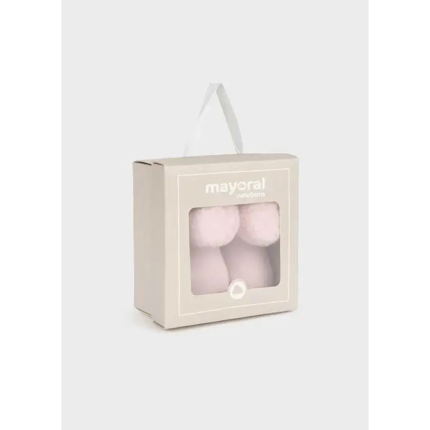 Set calzini e fascetta cotone organico neonata Mayoral 09657 - OOPS by BabyBimbo 0-16