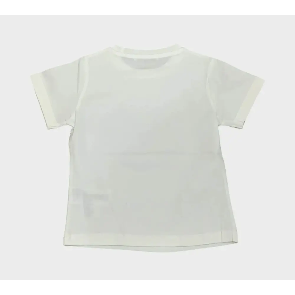 T-SHIRT BIANCO/NERO CUORE Y-CLU 358TYFBS25 - OOPS by BabyBimbo 0-16