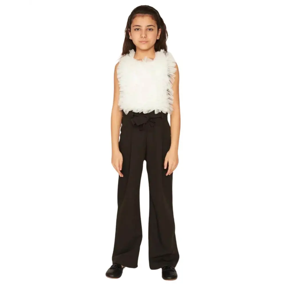Top Body elegante tulle ragazza da 8 a 16 anni Y-Clù Y21043 - OOPS by BabyBimbo 0-16