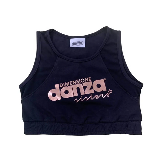 Top corta per Ragazza da 8anni a 16anni Dimensione Danza DZ24S110 - OOPS by BabyBimbo 0-16