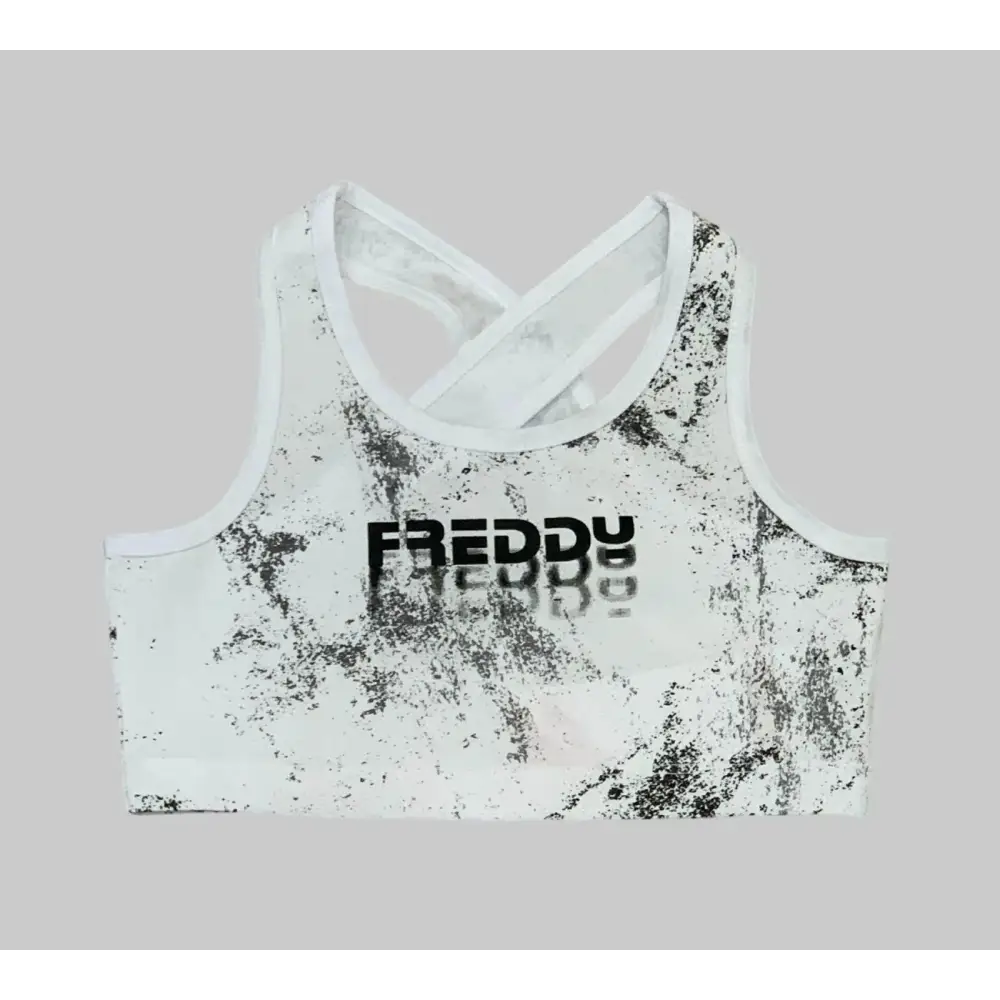TOP SPORTIVO BIANCO/NERO FREDDY FR1927 - OOPS by BabyBimbo 0-16