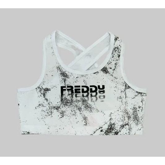 TOP SPORTIVO BIANCO/NERO FREDDY FR1927 - OOPS by BabyBimbo 0-16