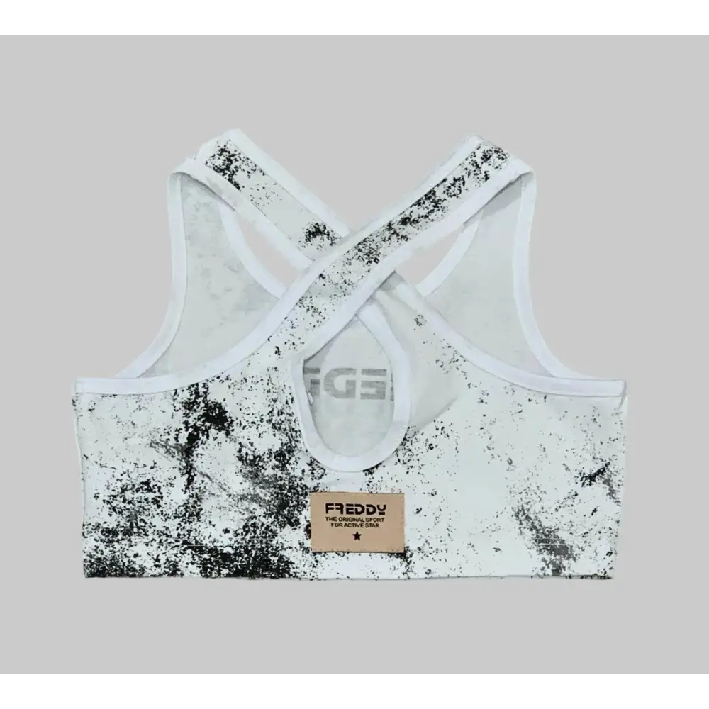 TOP SPORTIVO BIANCO/NERO FREDDY FR1927 - OOPS by BabyBimbo 0-16