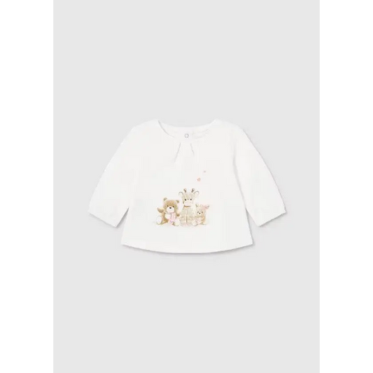 Tuta 3 pezzi animaletti neonata 0-18mesi Mayoral 2613 - OOPS by BabyBimbo 0-16