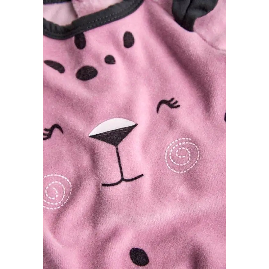 Tutina ciniglia neonata rosa 3-9 mesi Boboli 107086 - OOPS by BabyBimbo 0-16