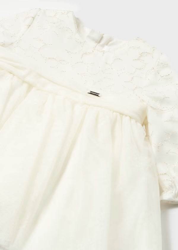 vestito , Vestito tulle ricamo neonata neonata 0-18mesi Mayoral 02855-24 - BabyBimbo 0-16, abbigliamento bambini
