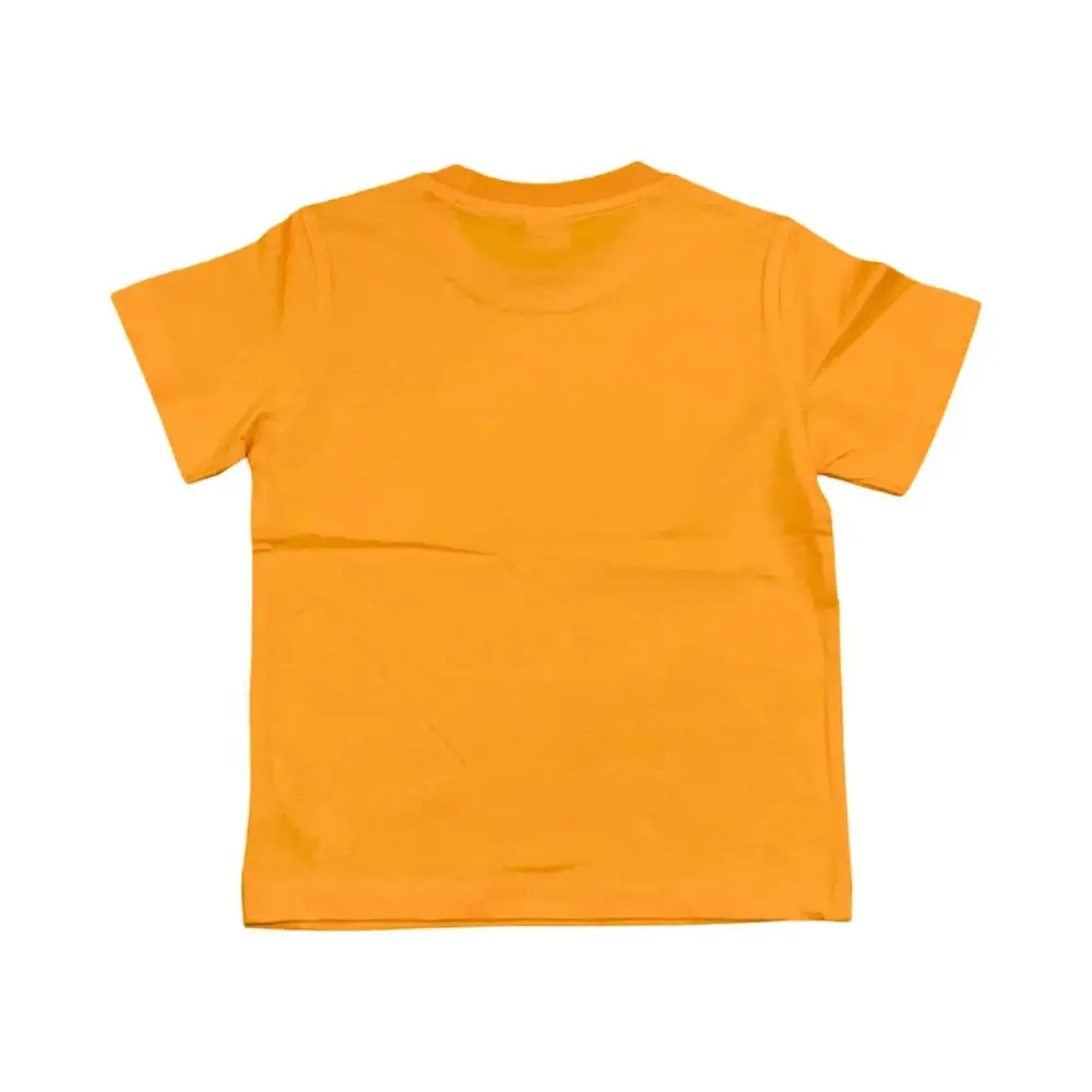 Maglietta arancione per bambino vista posteriore COMPLETO CORTO FANTASIA BAMBINO Y-CLU