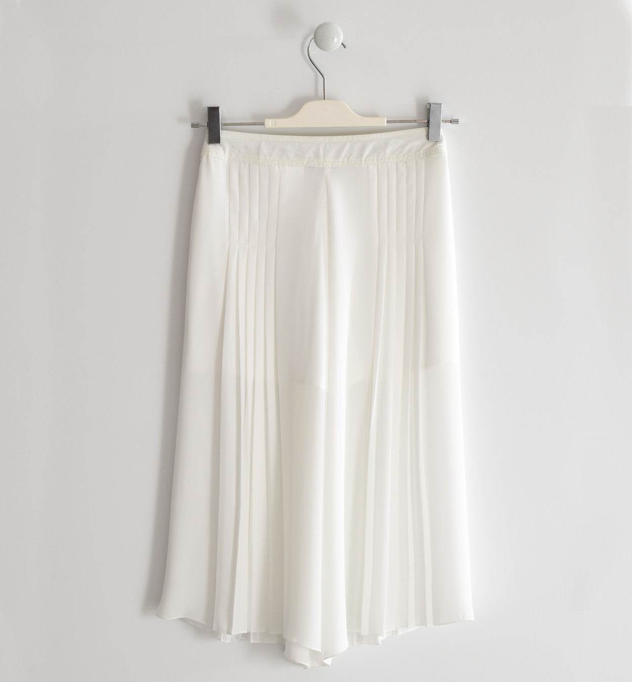 pantalone , Pantalone modello palazzo plissettato per Bimba Sarabanda 0j414 - BabyBimbo 0-16, abbigliamento bambini