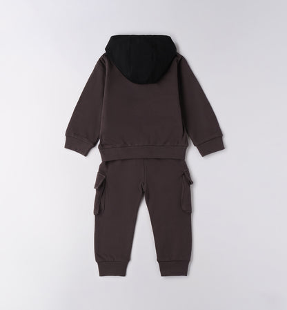 Completo tuta bambino con cappuccio