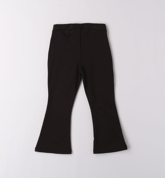 Pantaloni a zampa neri
