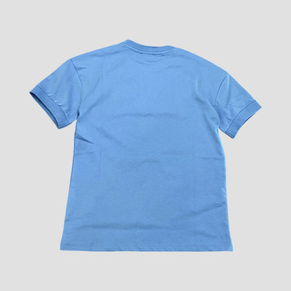 T-Shirt Bikkembergs Azzurra con Grafica Frontale - OOPS by BabyBimbo 0-16