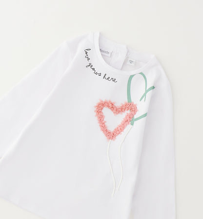 Maglietta sarabanda bambina