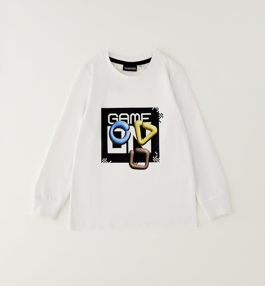 Maglietta Bambino Sarabanda  con Stampa – T-Shirt Scuola