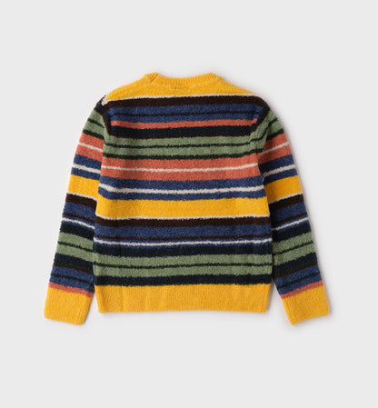 Maglione Bambino Sarabanda Rigato Colorato – Girocollo Morbido