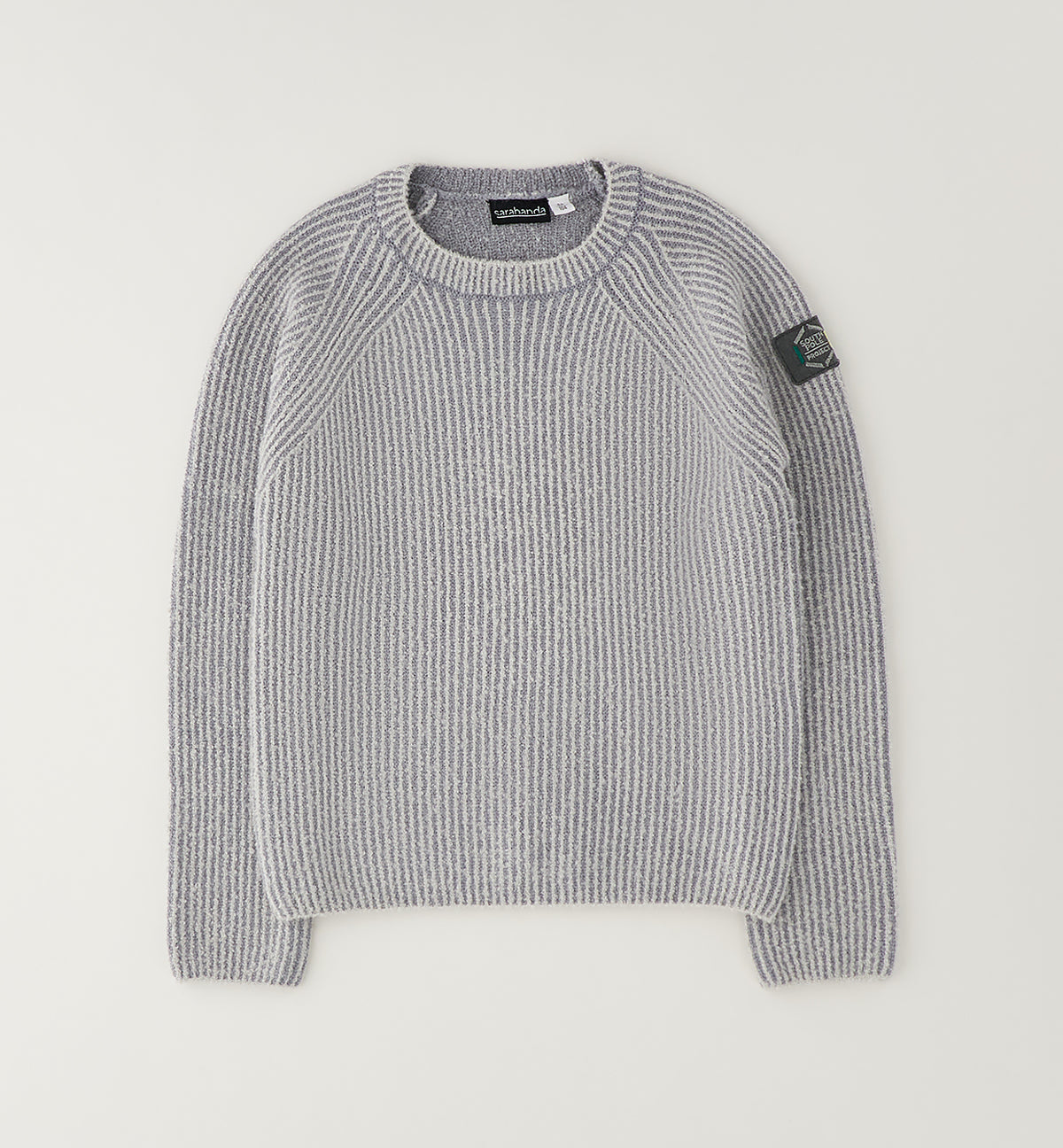Maglione Bambino Sarabanda Grigio Rigato – Girocollo Morbido e Trendy