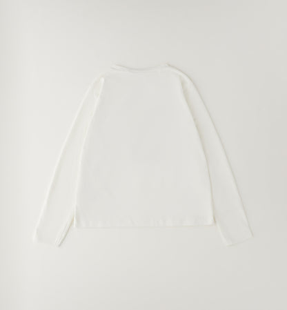 Maglietta Bambina Sarabanda Off White con Orso e Cuore con Brillantini