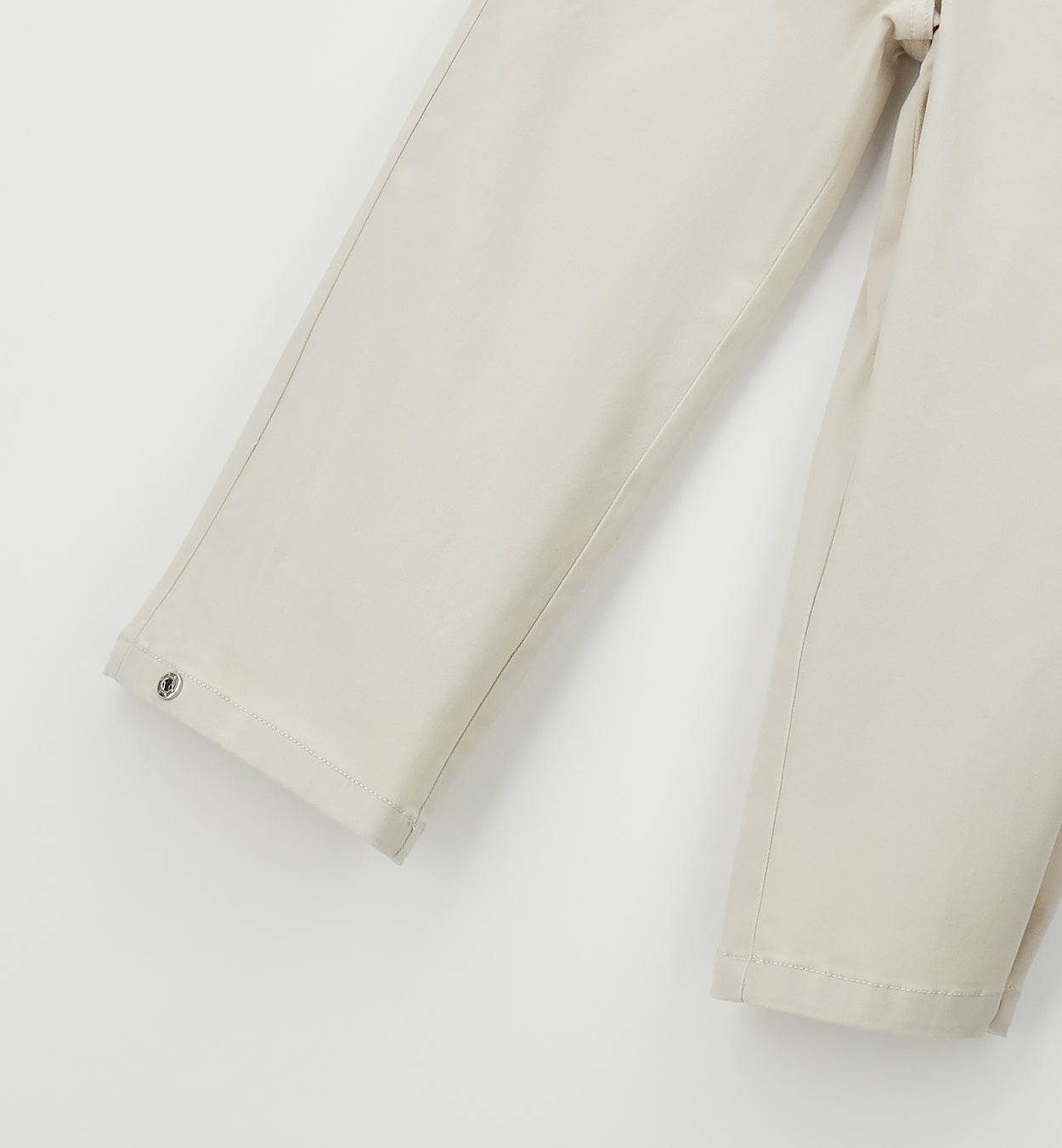 Pantalone Bambina Sarabanda Beige 2 Modelli in 1 – Barrel e Wide Leg