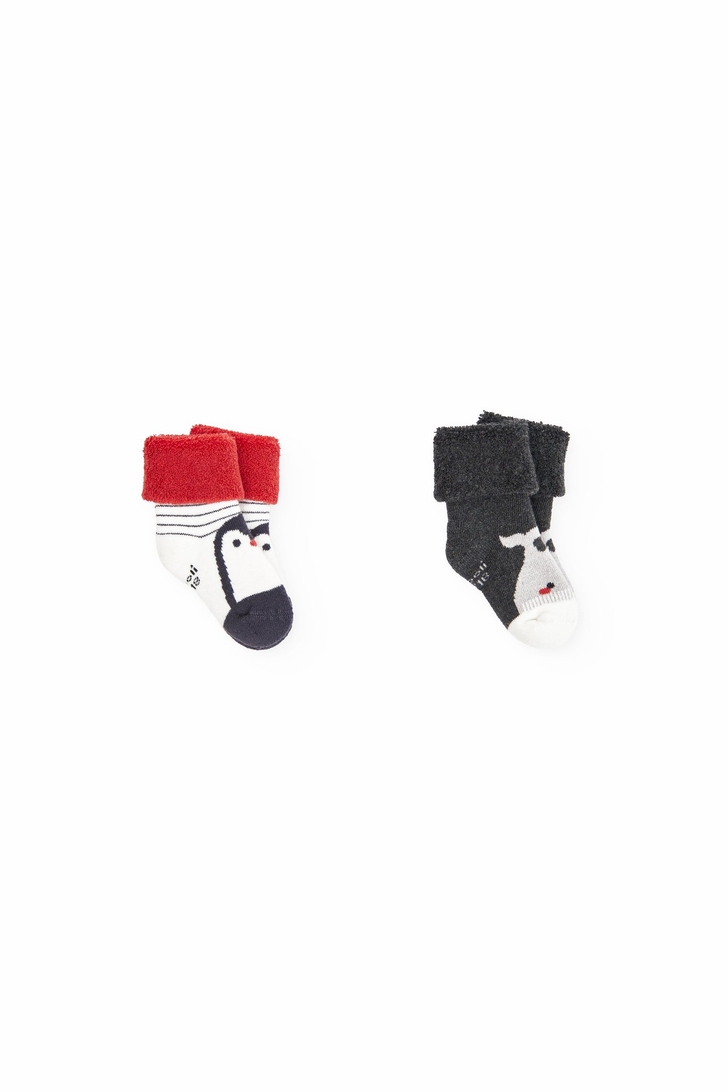 Pack of two pairs of socks for newborns unisex Boboli 199009