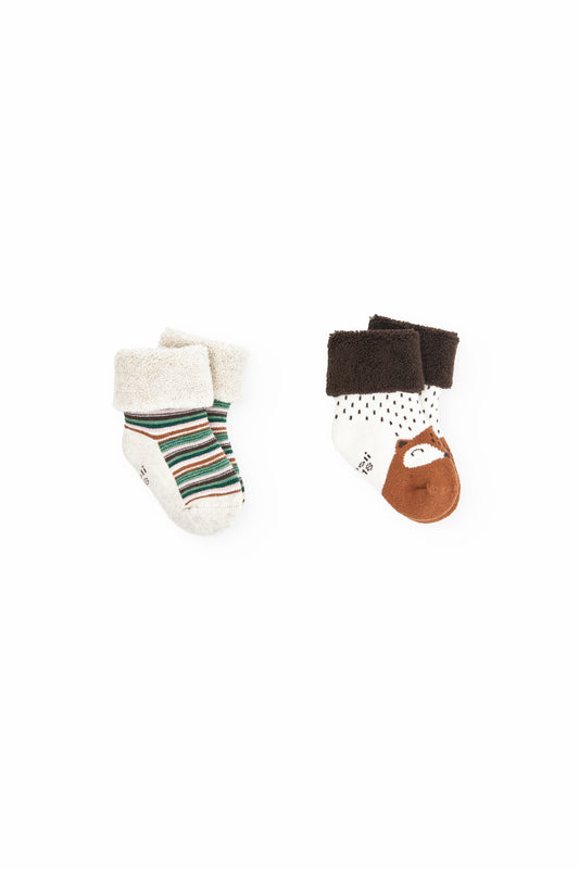 Pack of two pairs of socks for newborns unisex Boboli 199009