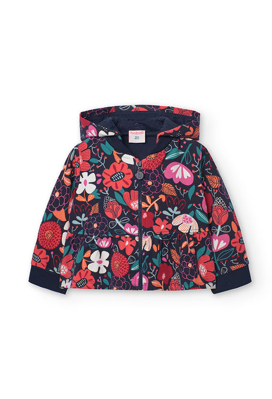 Boboli 209001 Floral Print Sweatshirt for Girls