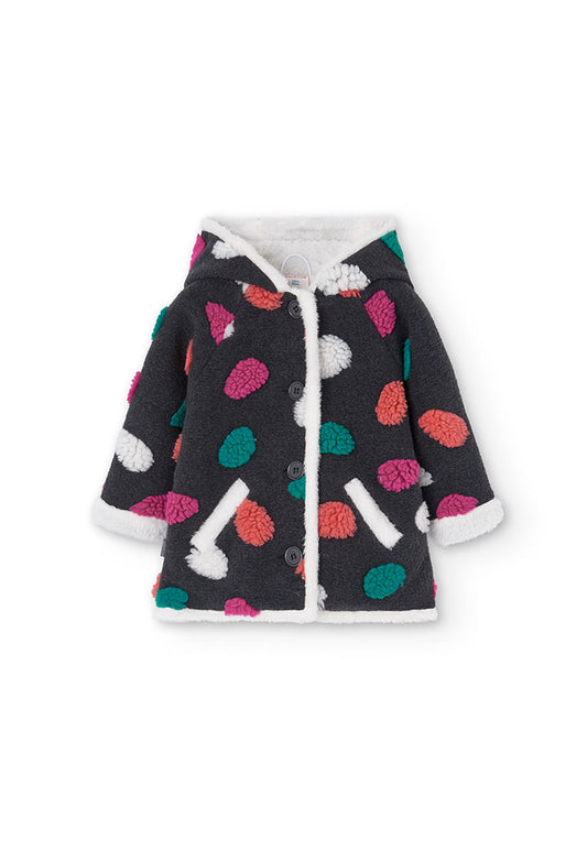 Cute colorful polka dot jacket for baby girl Boboli 229160