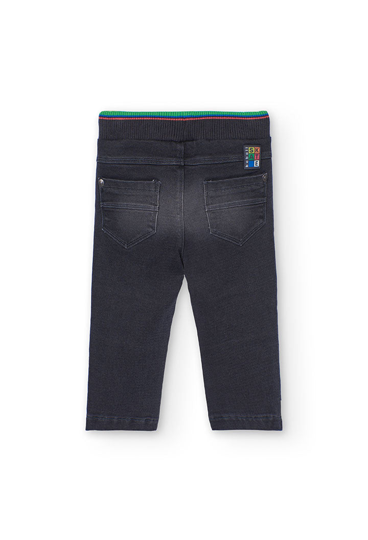 Jeans Neri  per Bambino Boboli 349028