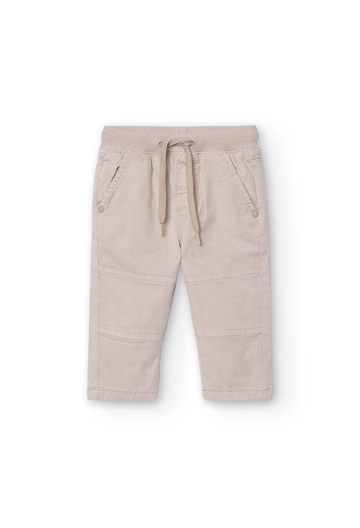 Pantalone Beige  per Bambino da 18mesi a 8anni Boboli 399001