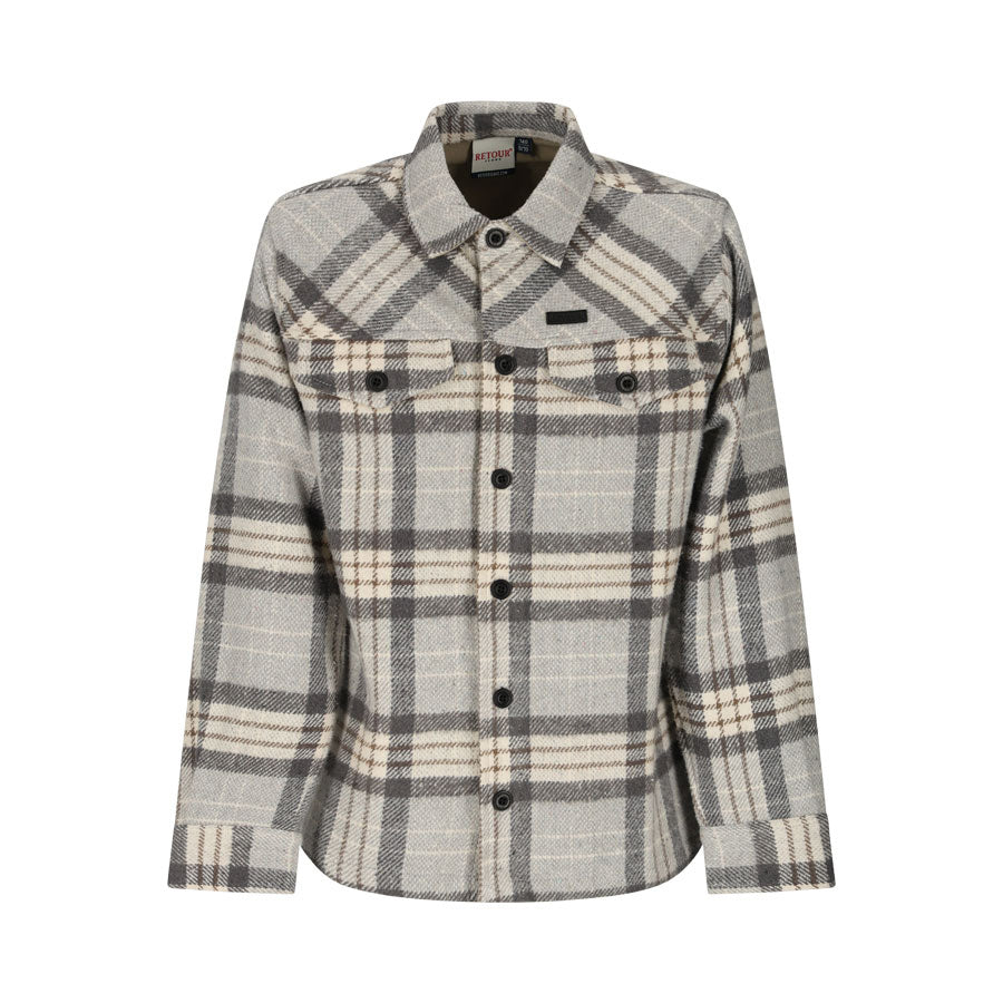 Camicia Ragazzo Retour a Maniche Lunghe in Tessuto Morbido – Collezione A/I