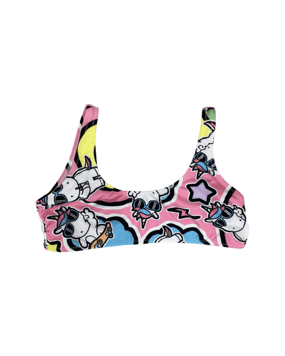 COTUME , Bikini unicorn per bimba Mousse MKCR261 - BabyBimbo 0-16,