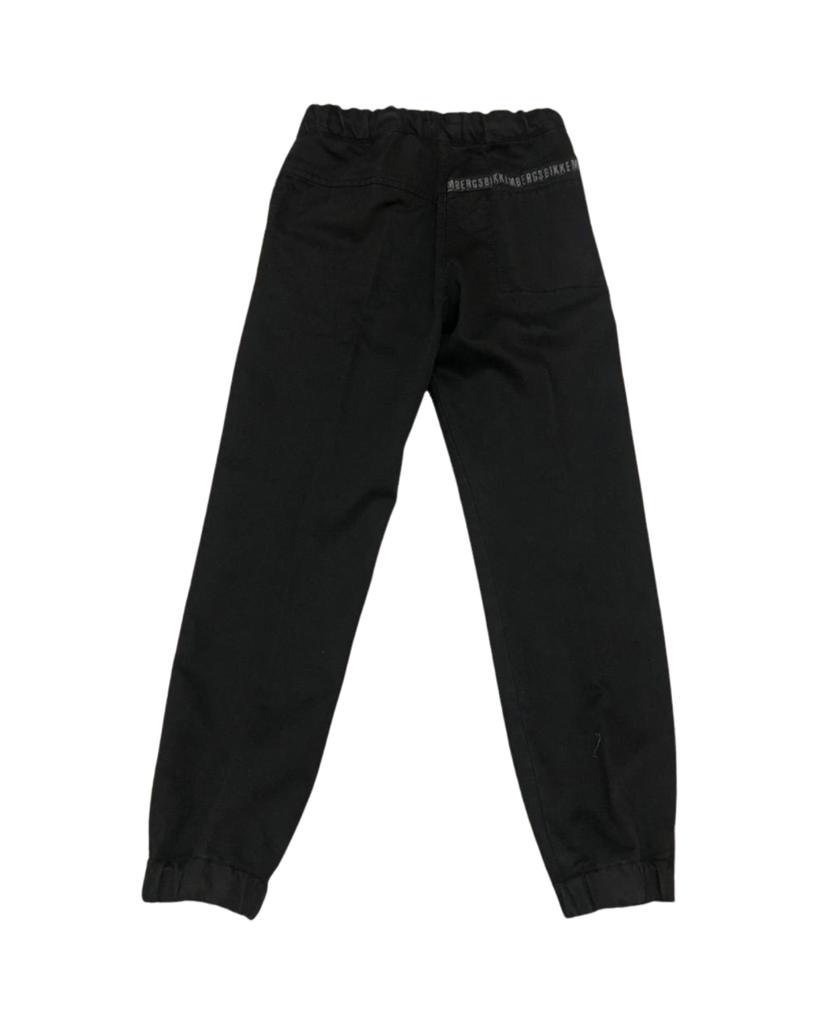 Pantalone , Pantalone nero per ragazzo 8anni-16anni Bikkembergs BK1887 - BabyBimbo 0-16, abbigliamento bambini