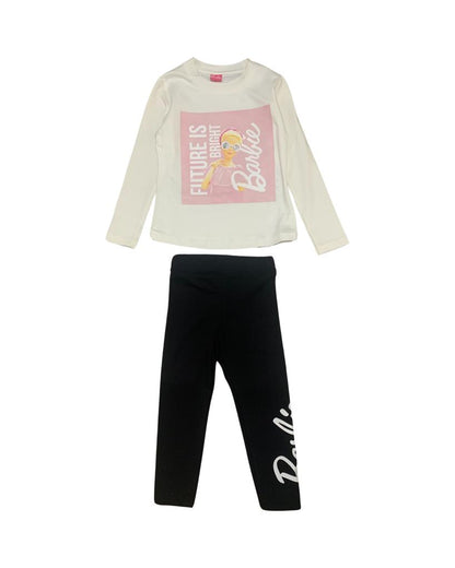 BARBIE T-shirt &amp; Leggings set for girls from 4 years to 14 years BARBIE BRK08