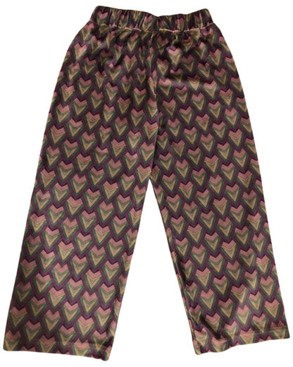 Loose patterned trousers for girls from 8 years to 16 years Paris Hilton PHJTR4063