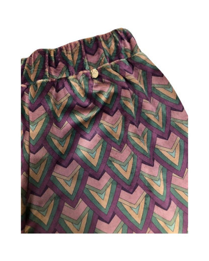 Loose patterned trousers for girls from 8 years to 16 years Paris Hilton PHJTR4063