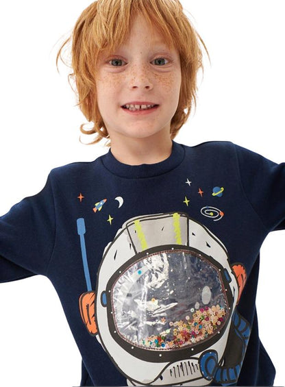 Boboli crew neck sweatshirt for boys 18 months - 8 years 347138