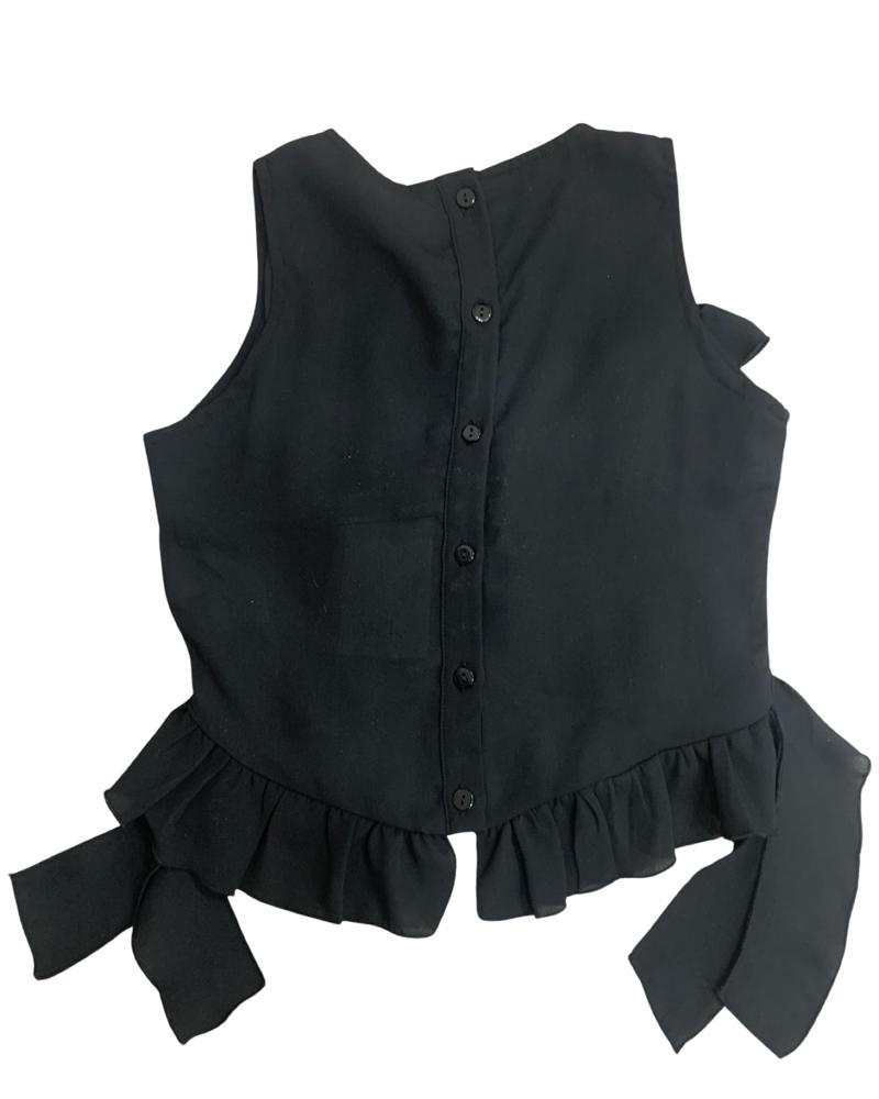 Elegant top with flounces for girls from 8 to 16 years Y-Clù Y21229