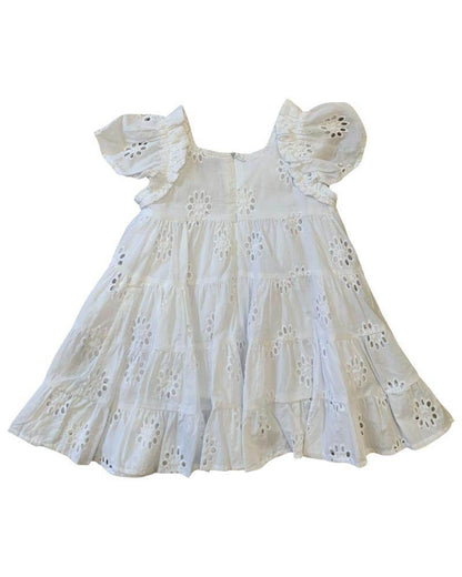 Abito Pizzo per Bambina da 3 a 7anni Y-Clù YB21400 - OOPS by BabyBimbo 0-16