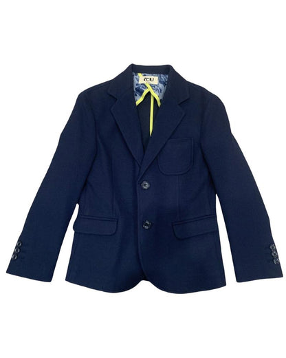 Elegant pique jacket for boys from 8 to 16 years Y-CLU BY10841